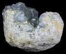 Blue Celestine (Celestite) Geode - Madagascar #31245-2